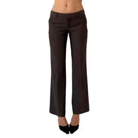 2000s Corpcore Pinstripe Trousers (XS)