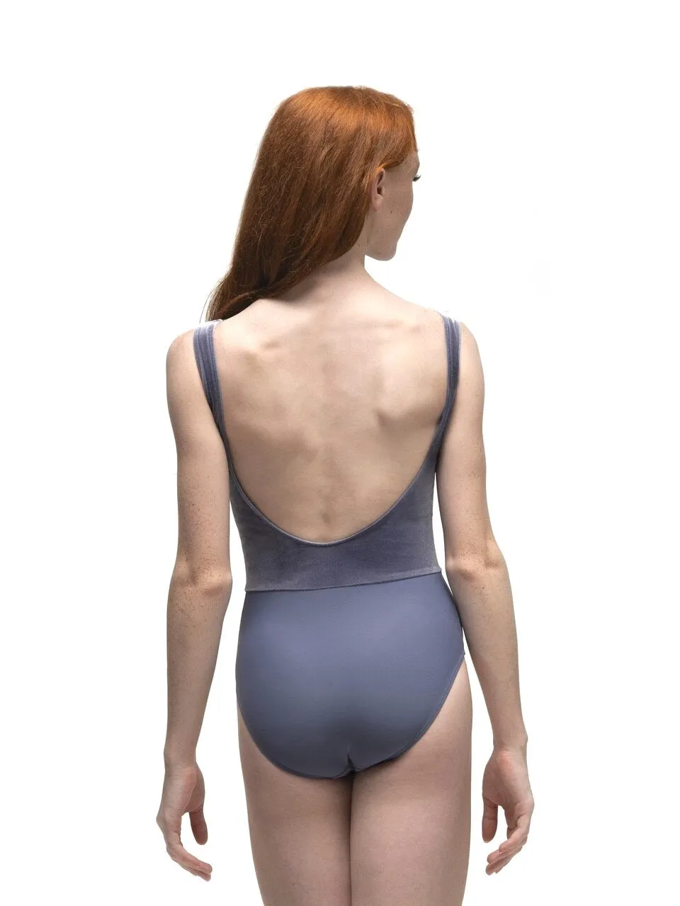 Allison Kids Wisteria Velvet Leotard RTW