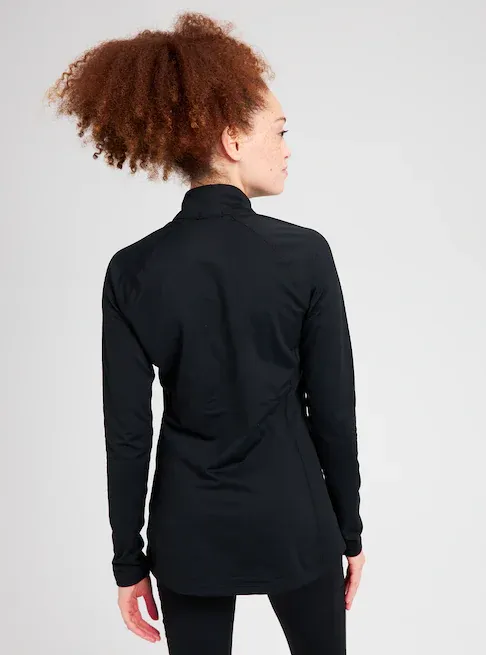 Burton W HW X 1/4 ZIP TRUE BLACK 2022