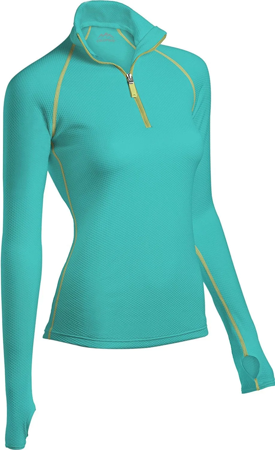 Coldpruf Honeycomb Base Layer Mock Zip (Women's)