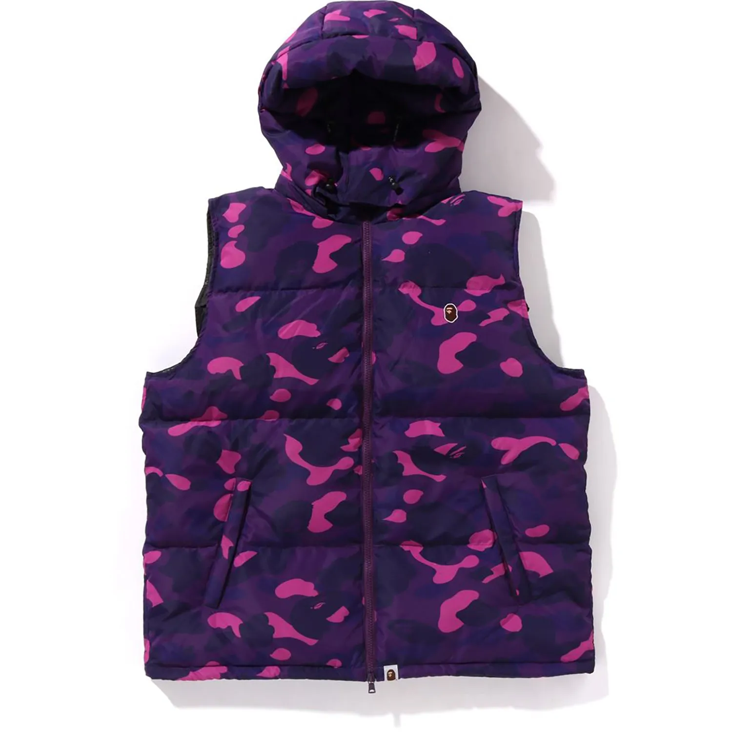COLOR CAMO DOWN VEST MENS