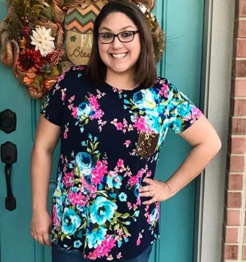 Curvy Pocket Tee