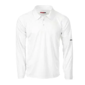 Gray-Nicolls Select Long Sleeve Junior Shirt - White