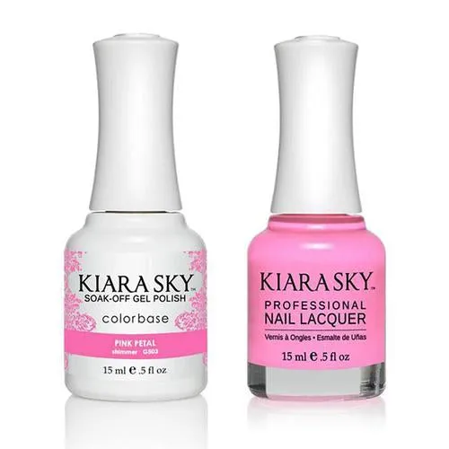 Kiara Sky Classic Gel & Polish Duo - #503 Pink Petal