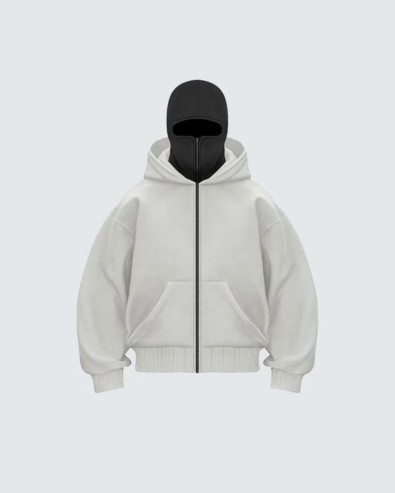 KIIKIO Balaclava Integrated Hoodie(The shipment will be sent at the end of February.)