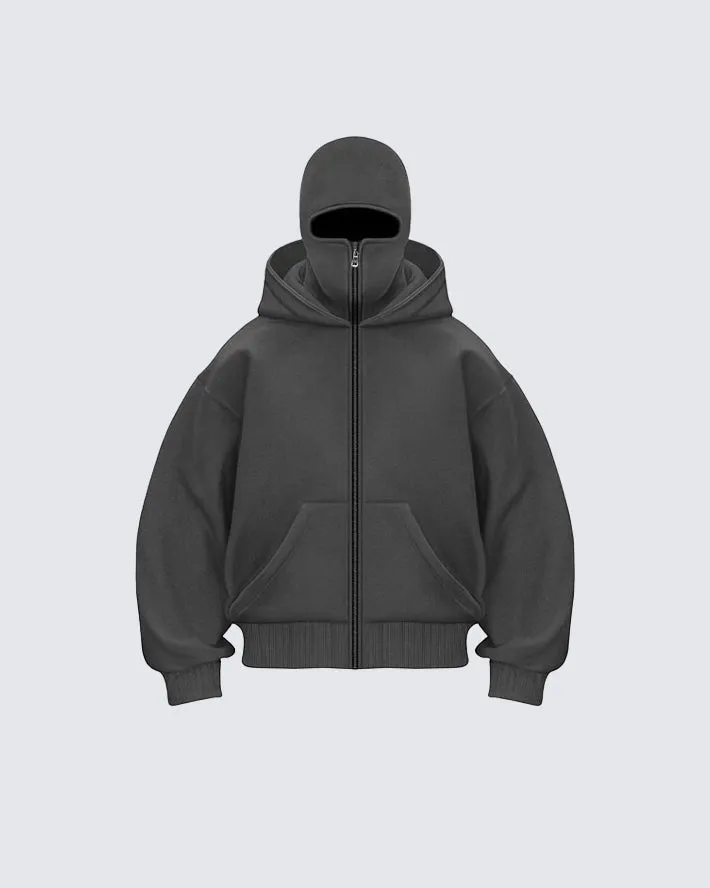 KIIKIO Balaclava Integrated Hoodie(The shipment will be sent at the end of February.)