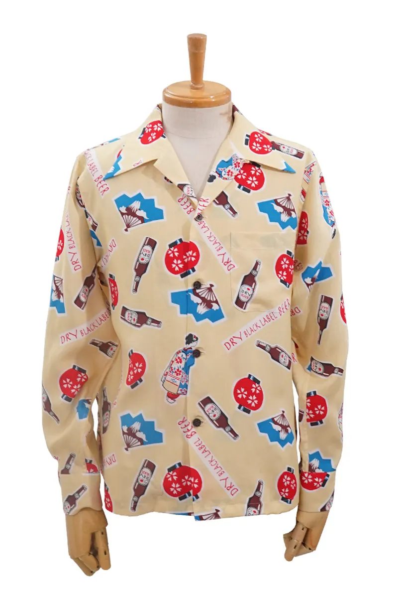 L/S Hawaiian Shirt “BEER”