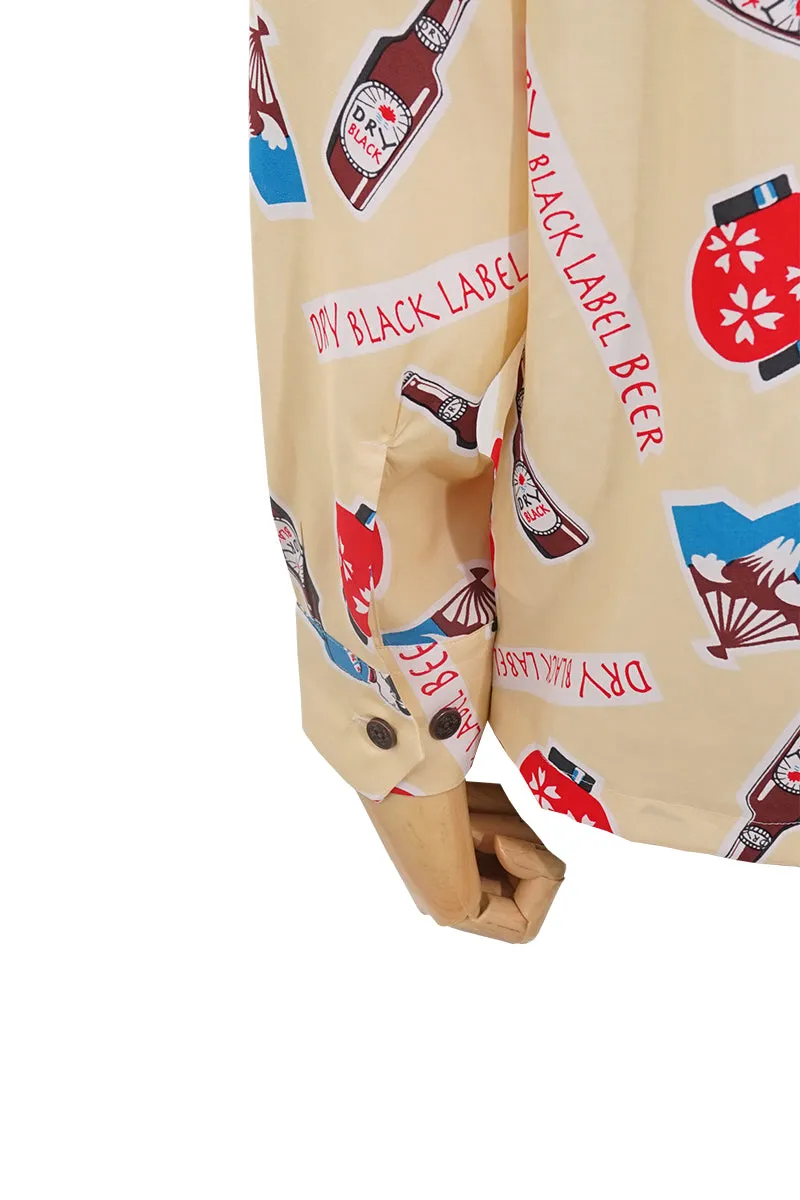 L/S Hawaiian Shirt “BEER”