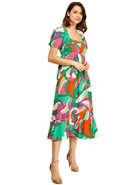 Mabel Square Neck Dress