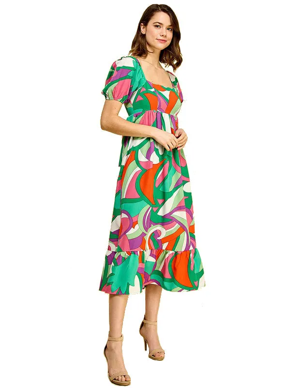 Mabel Square Neck Dress