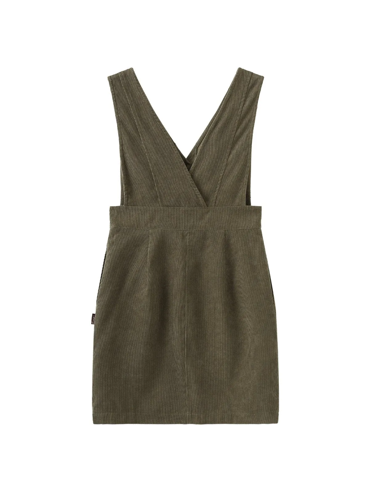 Marie Corduroy Buttoned Mini Dress