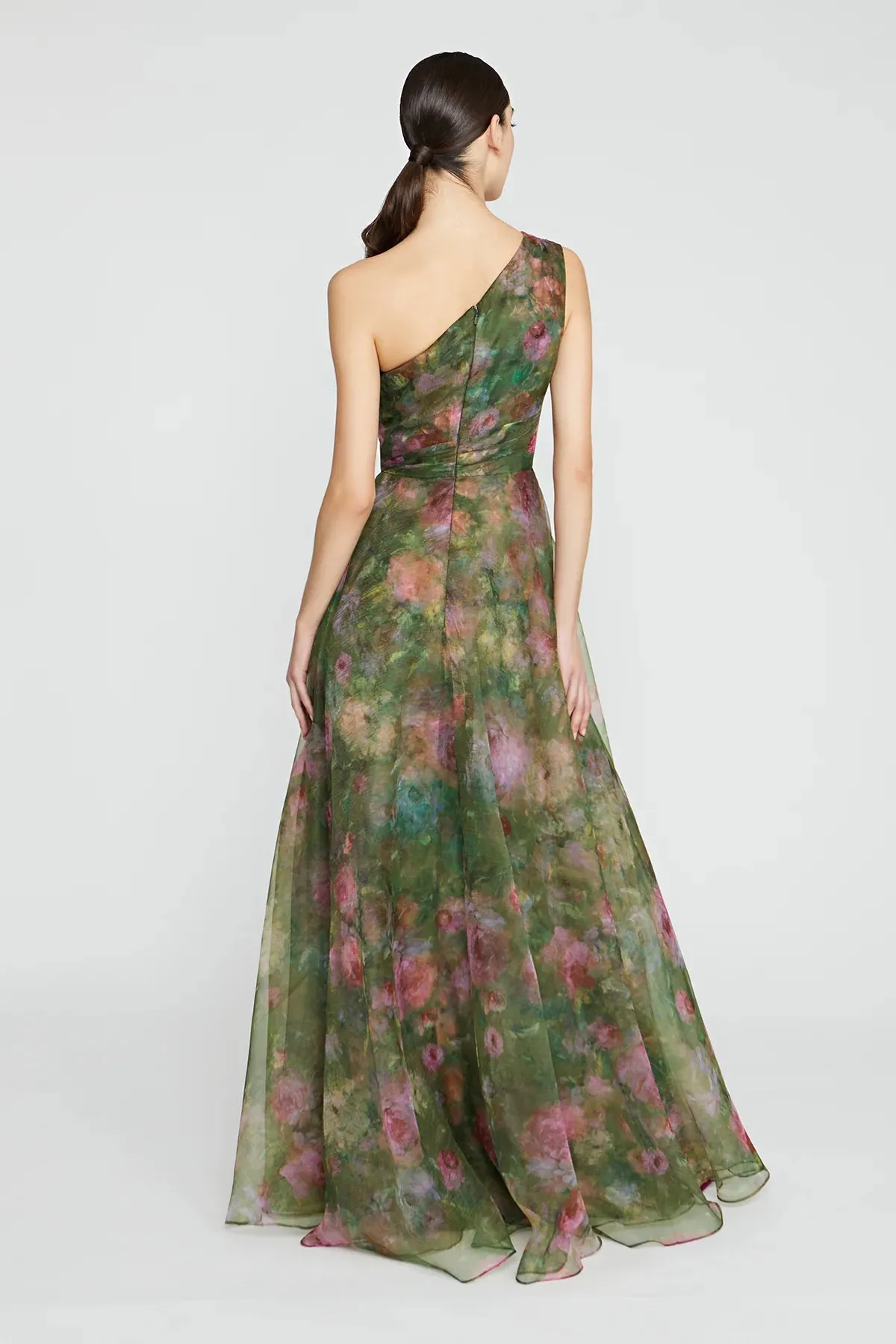 Meadow One Shoulder Gown - Prima Rosa