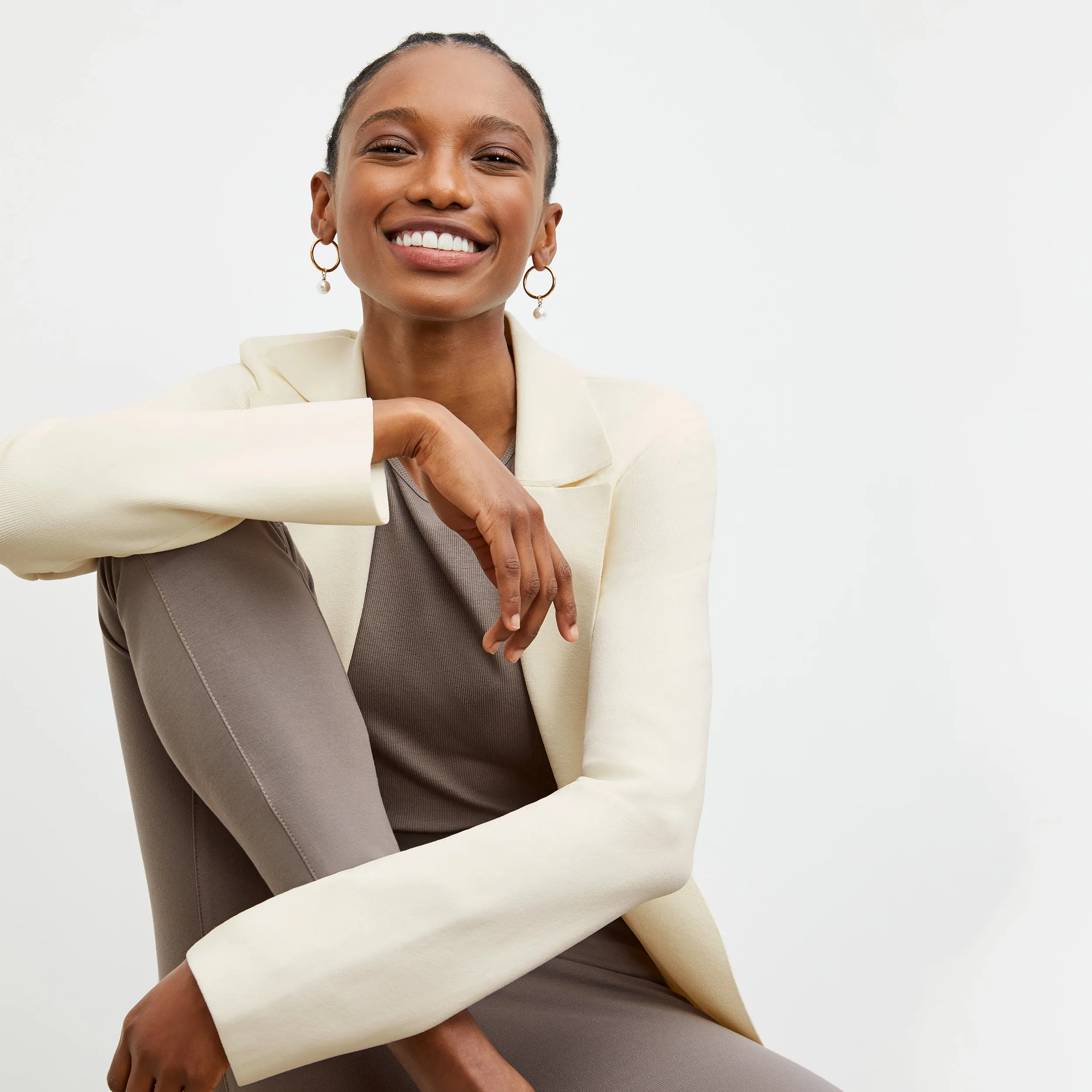 Merritt Wrap Jardigan :: Ivory