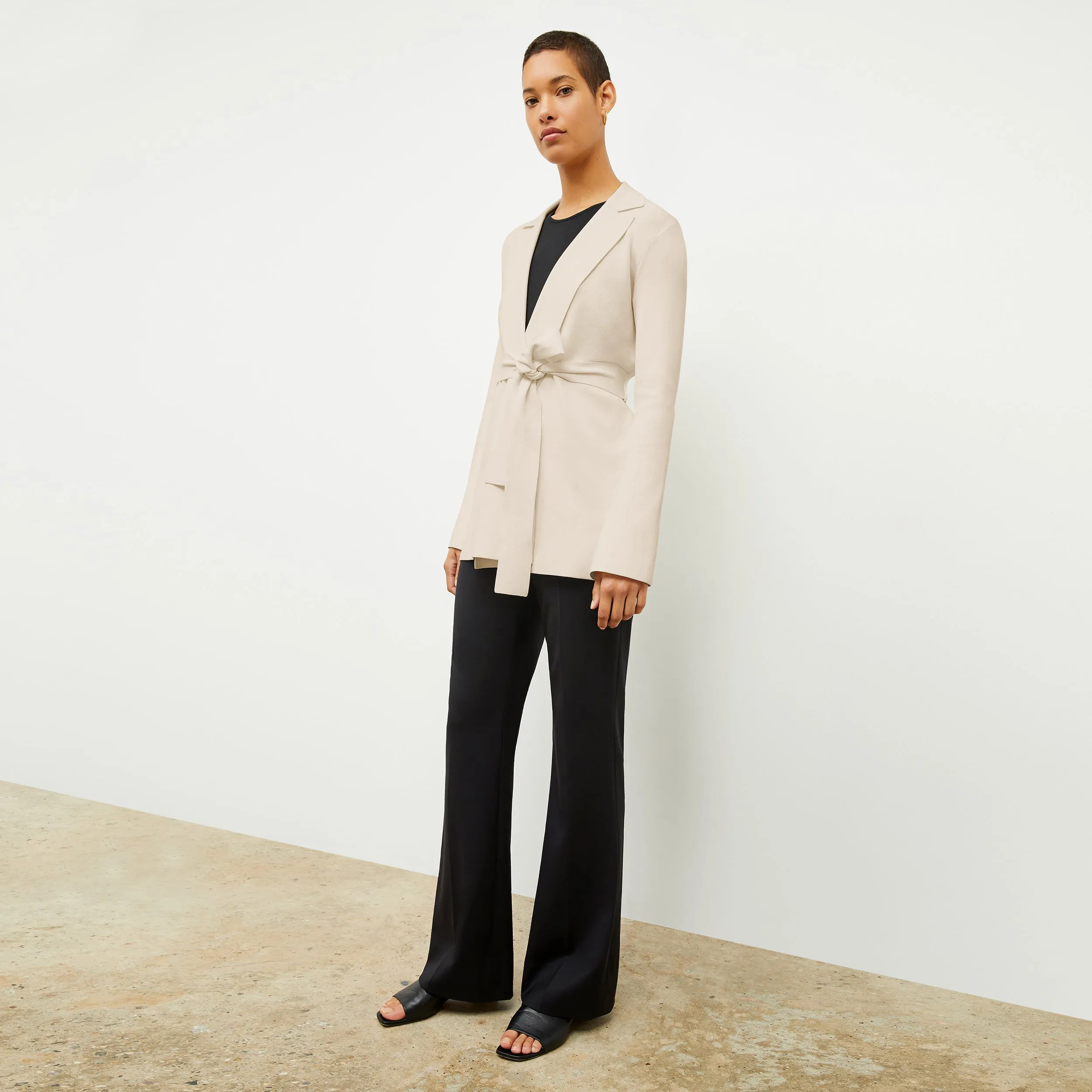 Merritt Wrap Jardigan :: Ivory