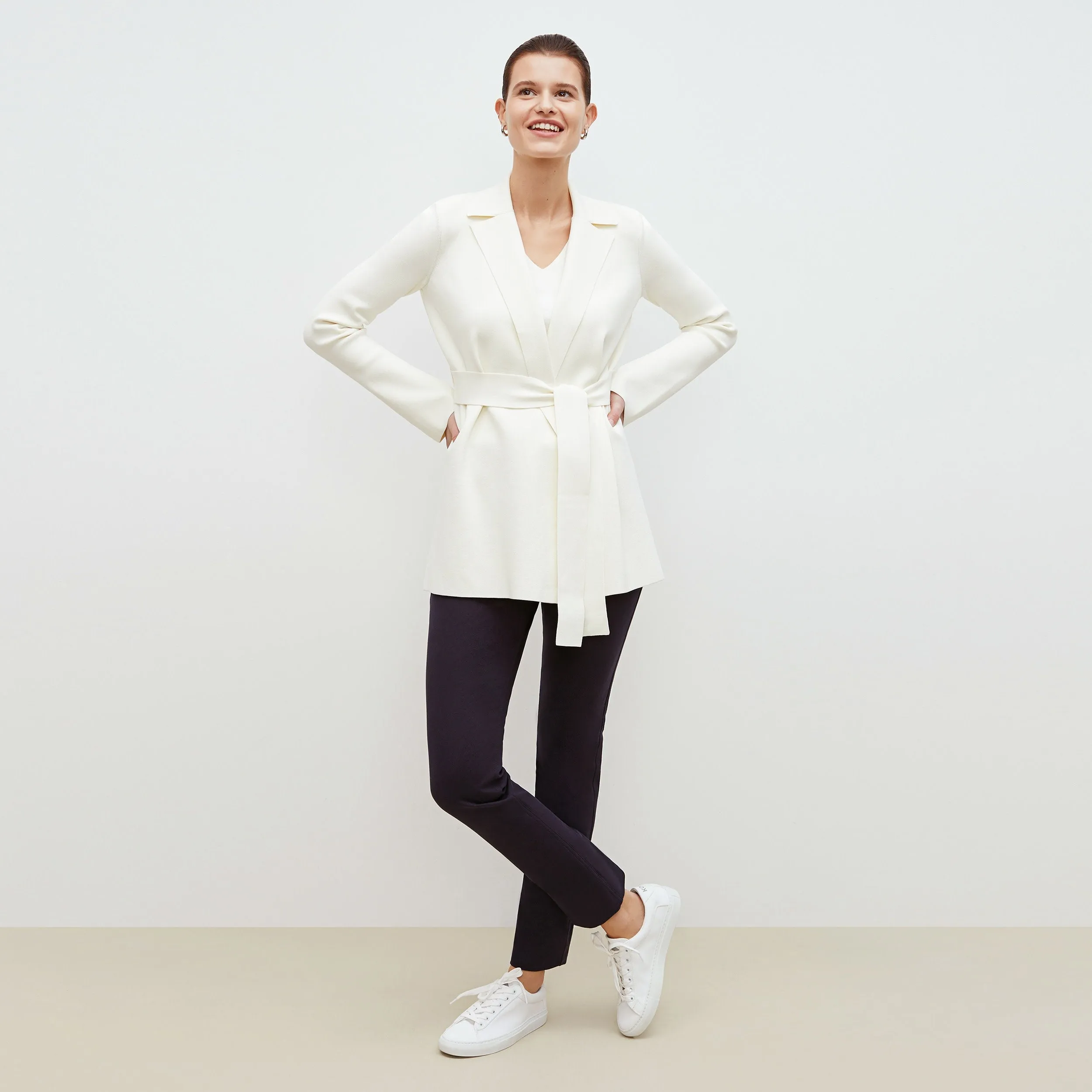 Merritt Wrap Jardigan :: Ivory