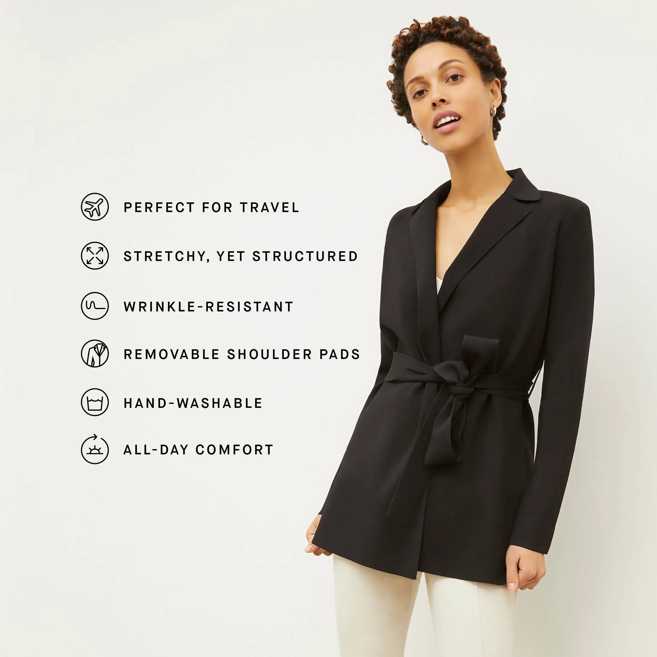 Merritt Wrap Jardigan :: Ivory