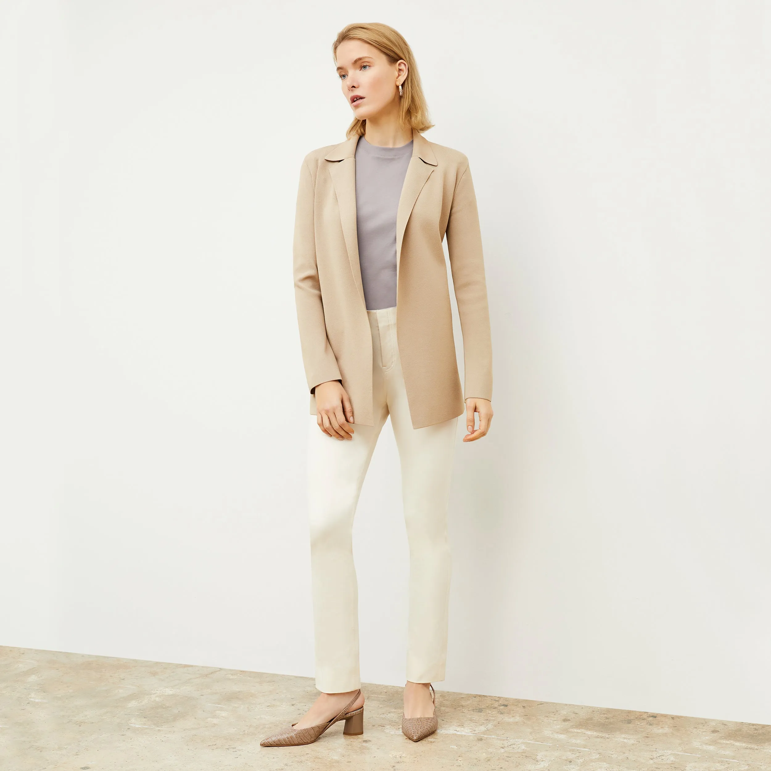 Merritt Wrap Jardigan :: Latte