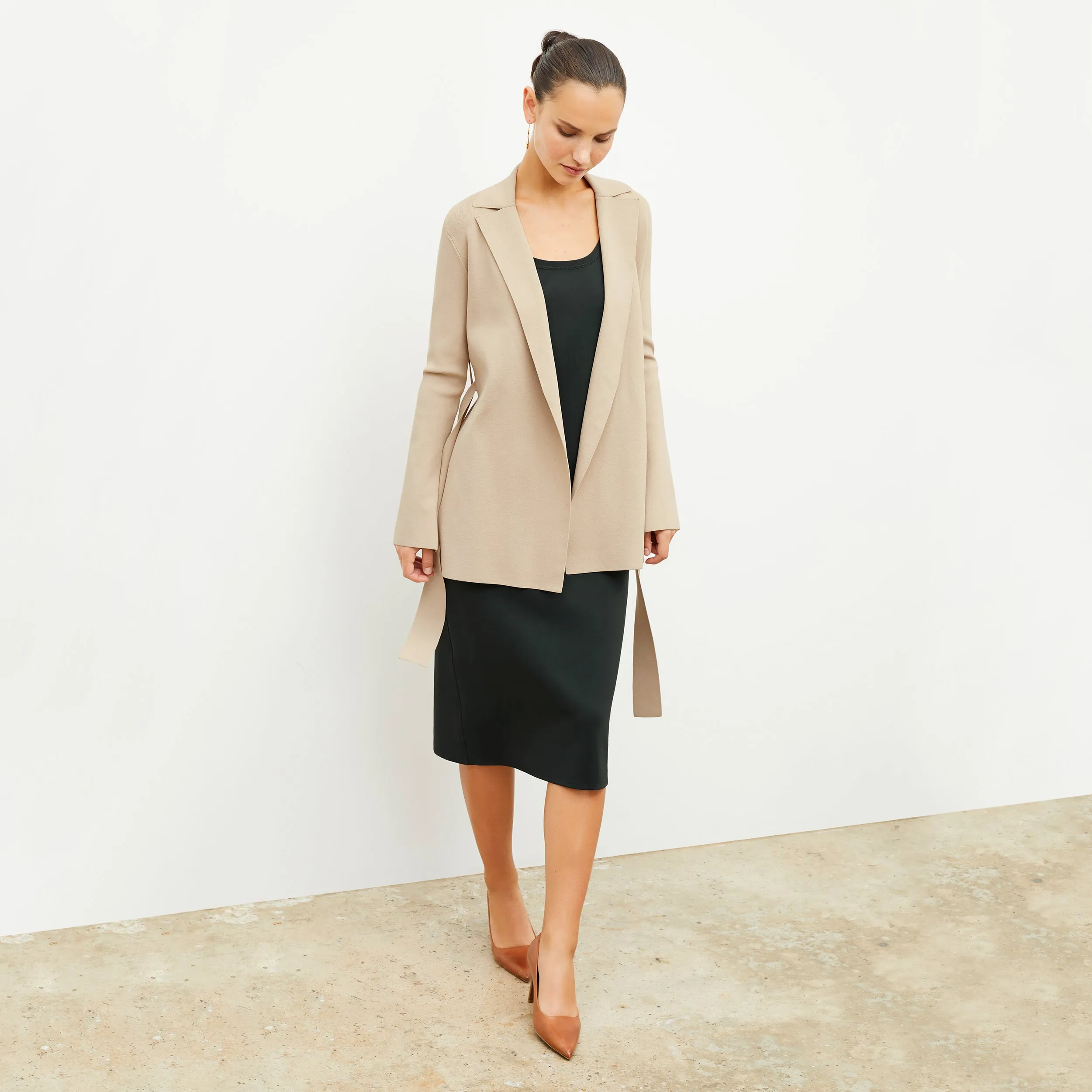 Merritt Wrap Jardigan :: Latte