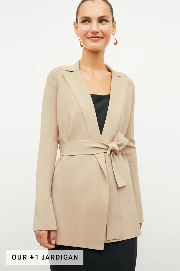Merritt Wrap Jardigan :: Latte