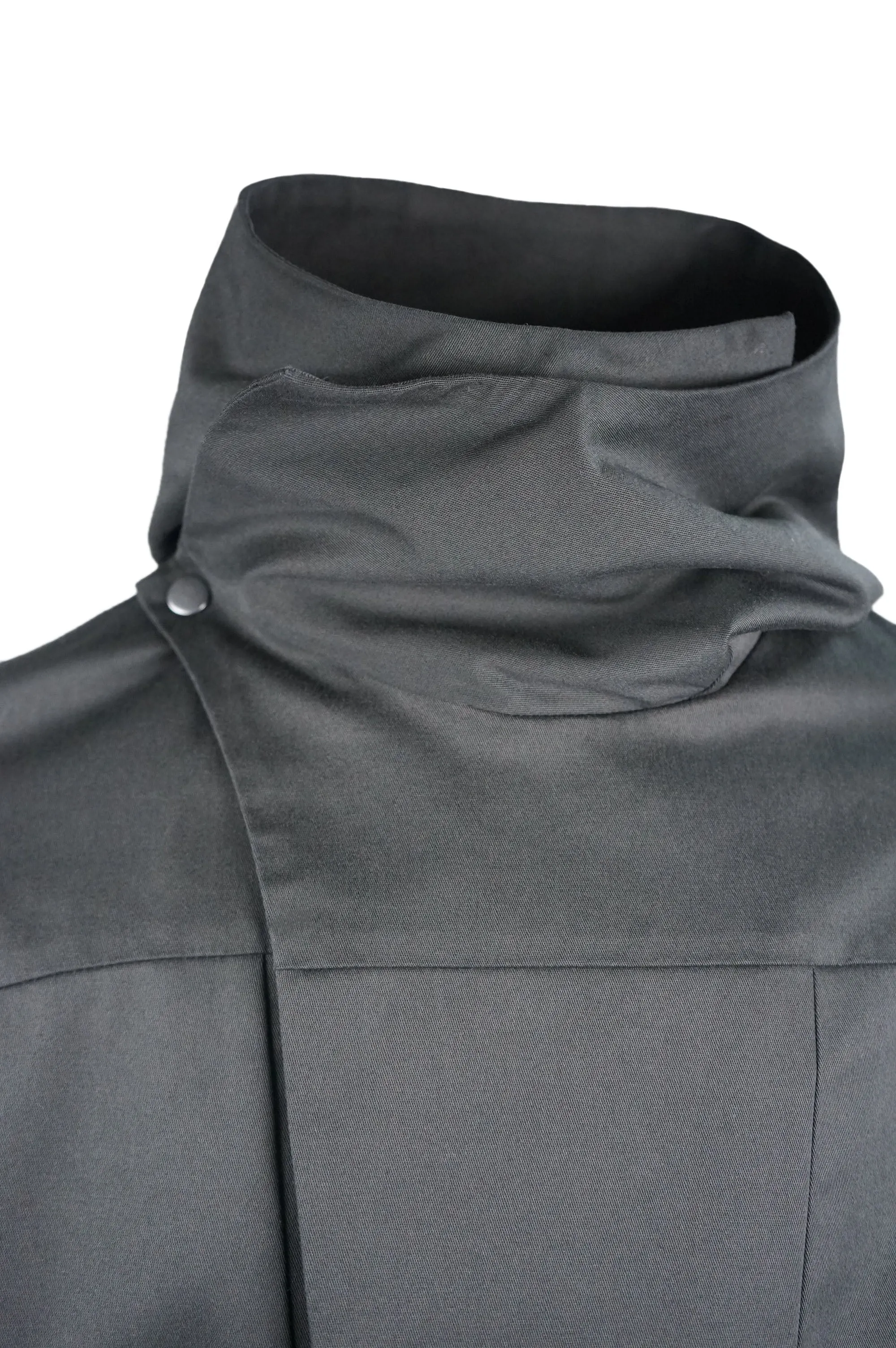 MG17 ASYMMETRICAL LONG JACKET