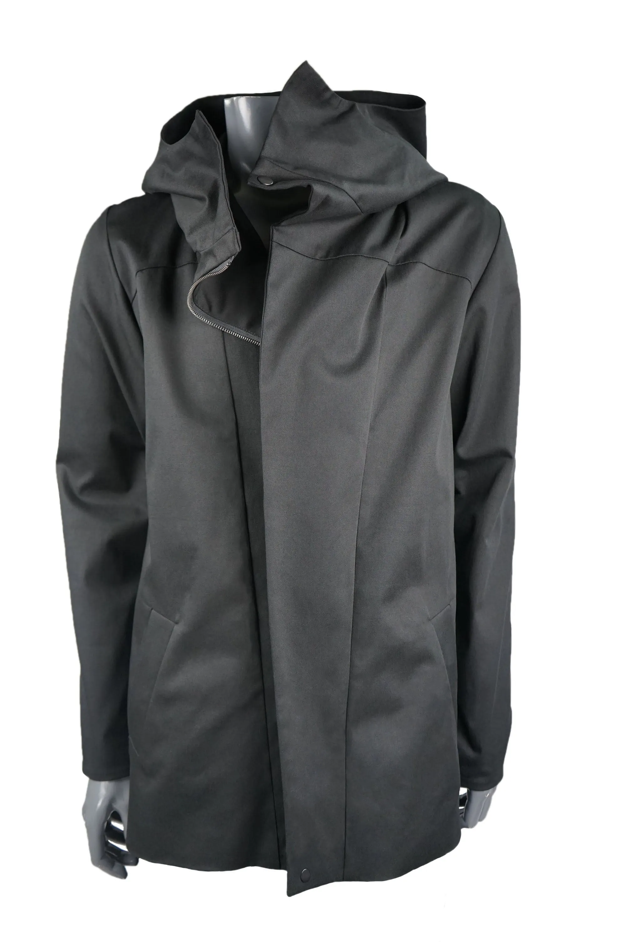 MG17 ASYMMETRICAL LONG JACKET