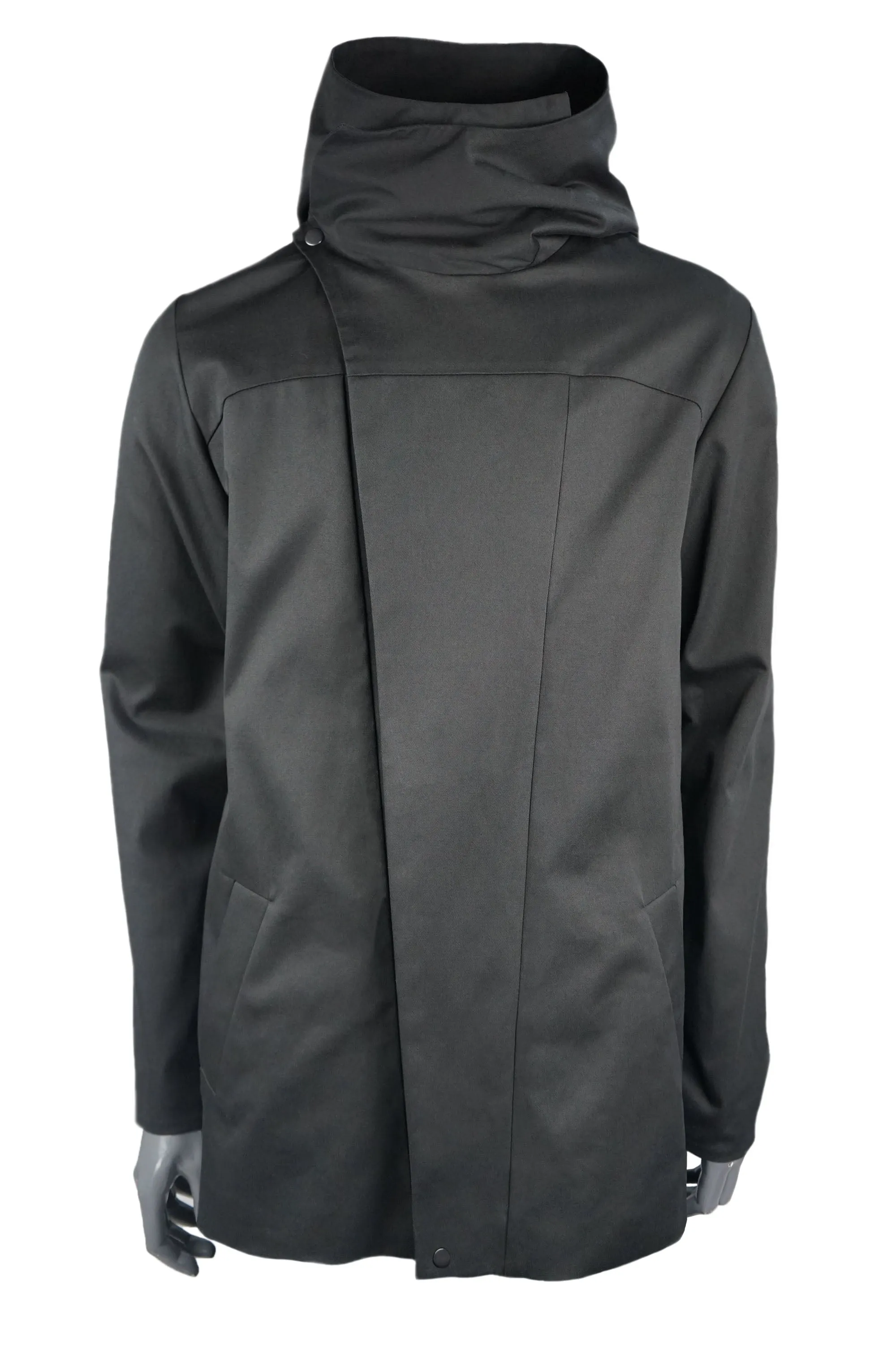 MG17 ASYMMETRICAL LONG JACKET
