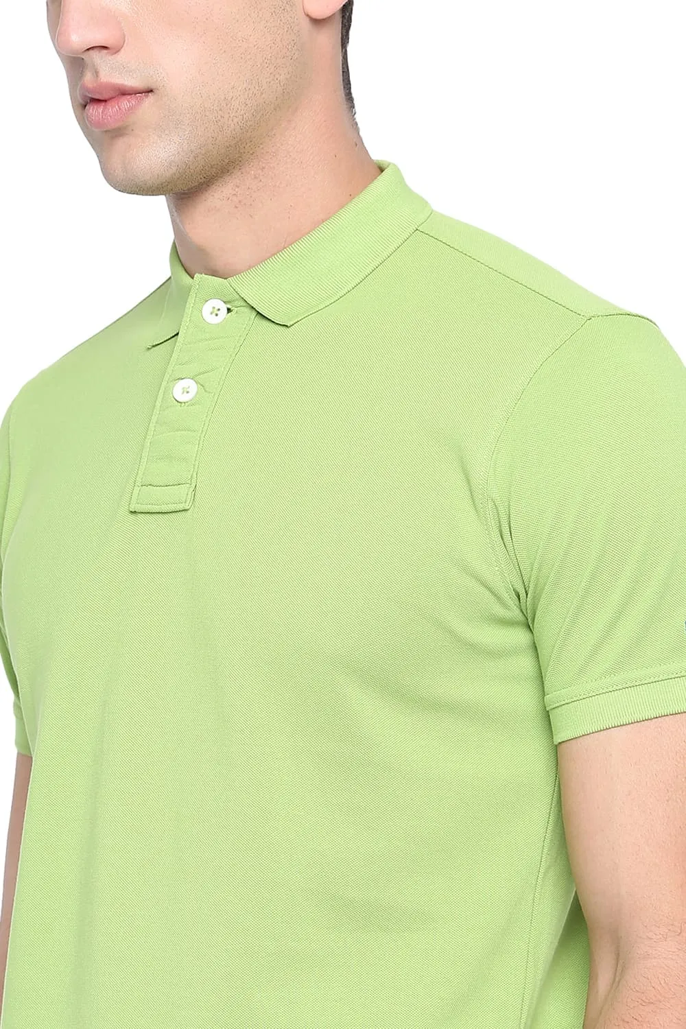 Muscle Fit Piqu Polo T-shirt