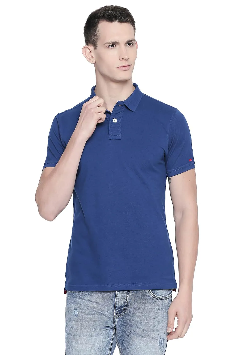 Muscle Fit Piqu Polo T-shirt