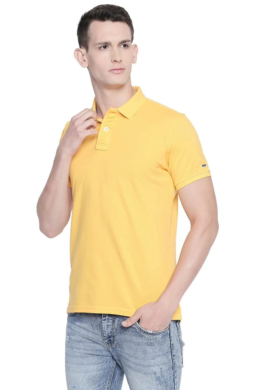 Muscle Fit Piqu Polo T-shirt