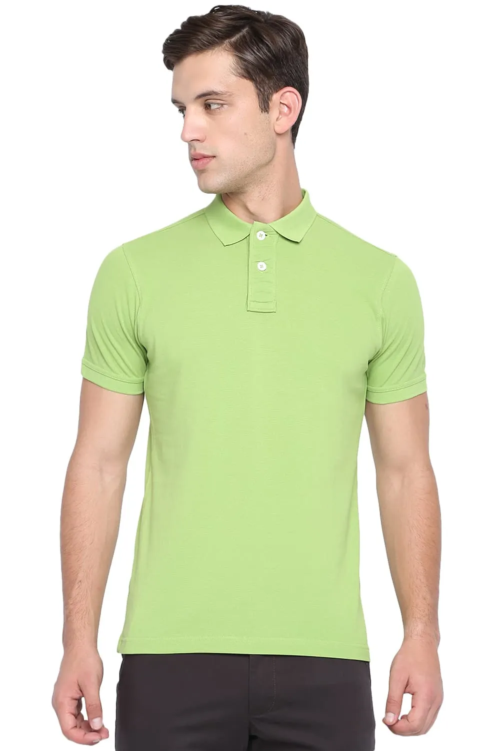 Muscle Fit Piqu Polo T-shirt