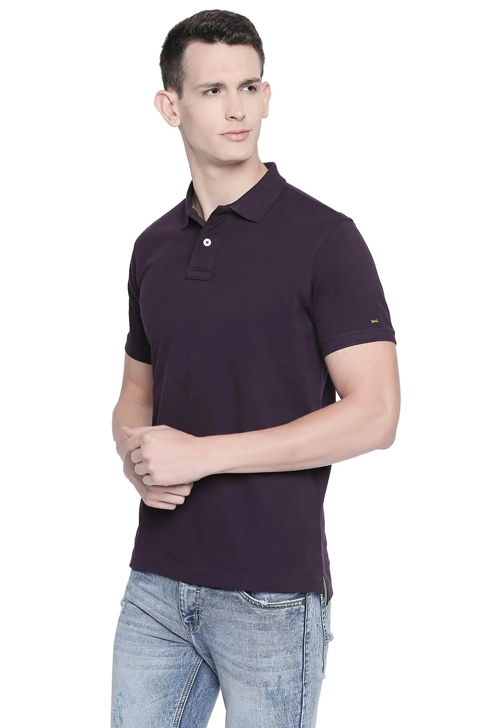 Muscle Fit Piqu Polo T-shirt