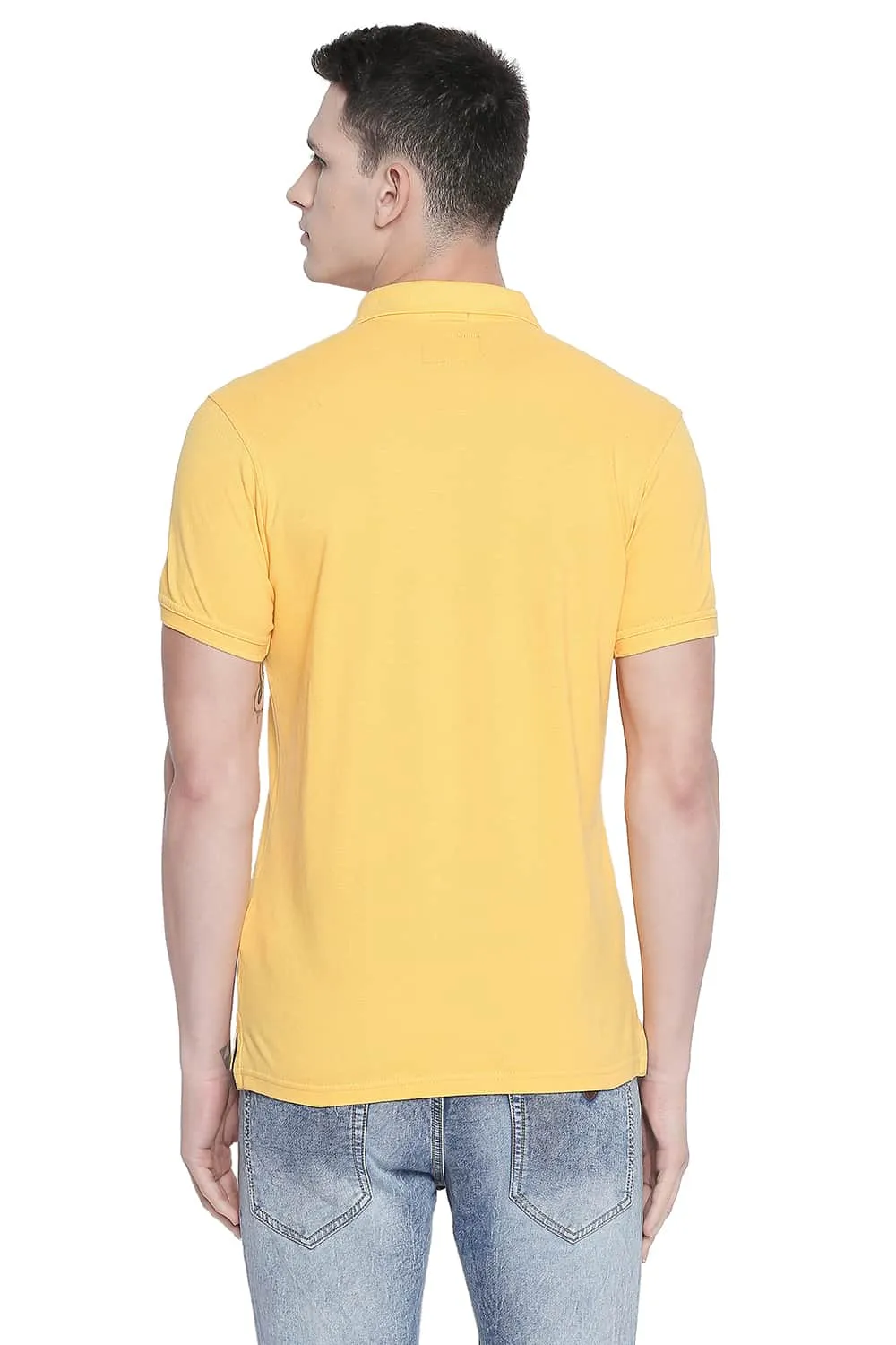 Muscle Fit Piqu Polo T-shirt