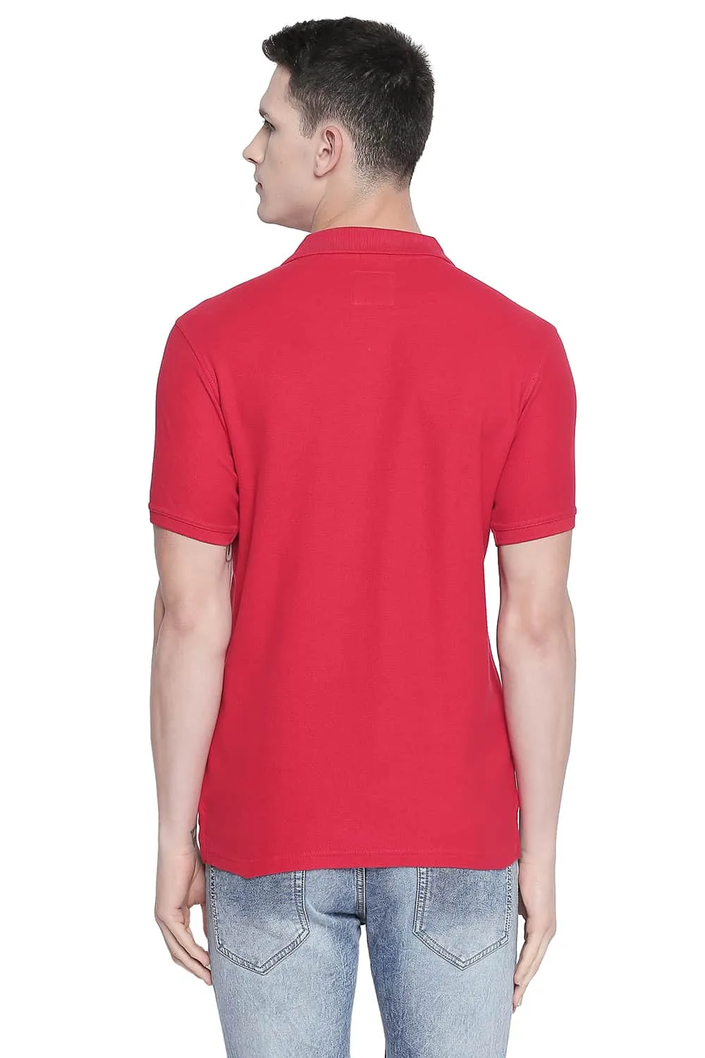 Muscle Fit Piqu Polo T-shirt