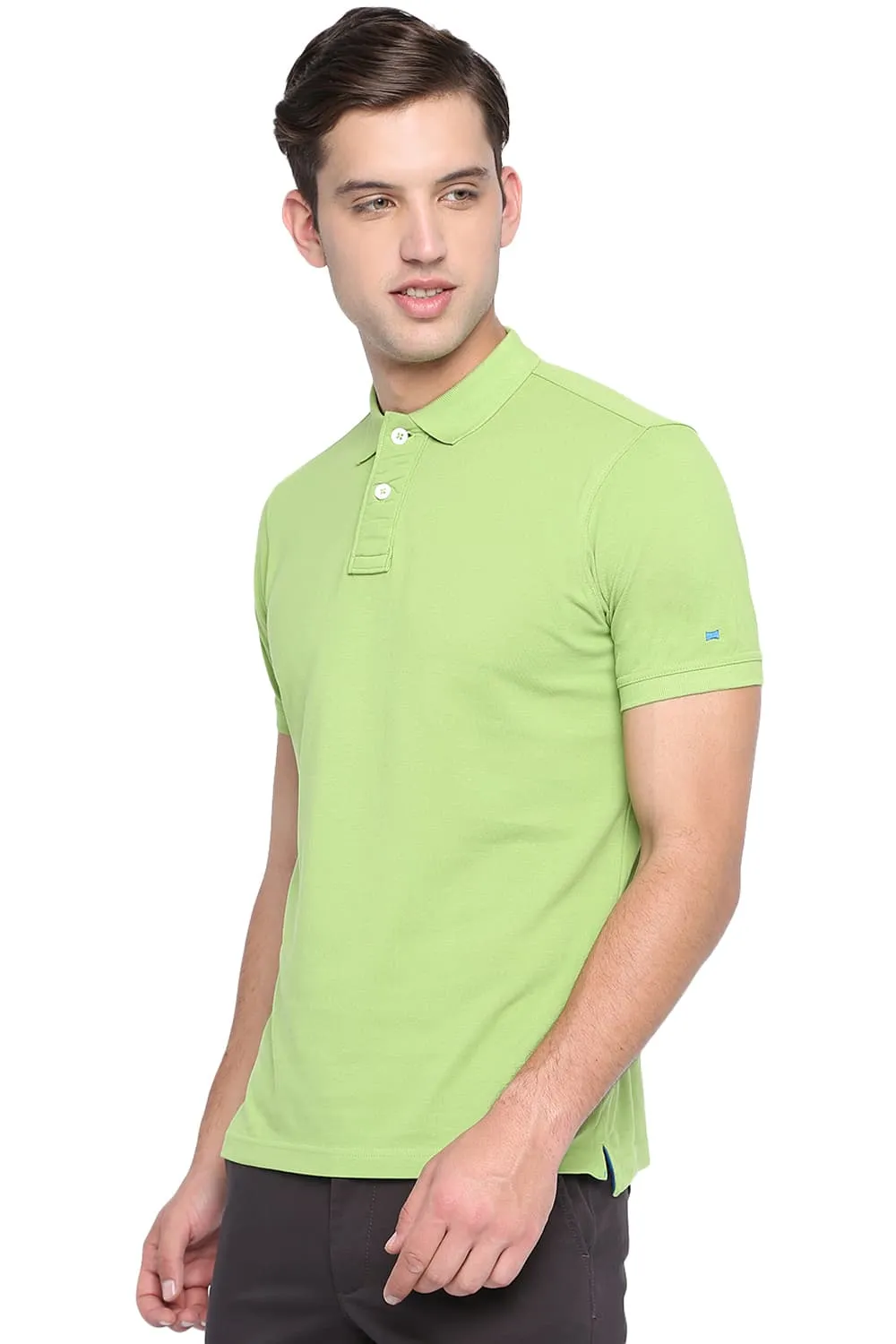 Muscle Fit Piqu Polo T-shirt