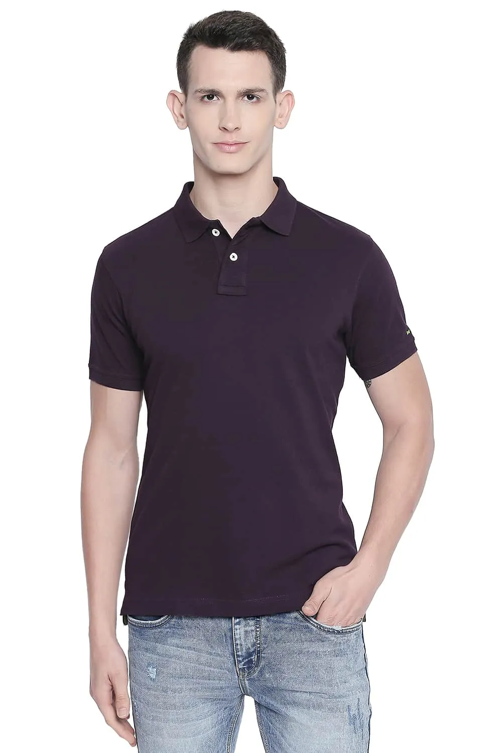 Muscle Fit Piqu Polo T-shirt