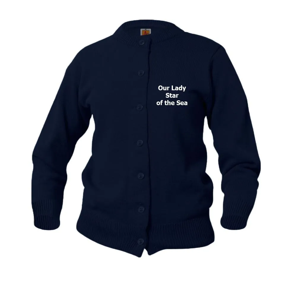 Our Lady Star of the Sea Heavy Weight Cardigan