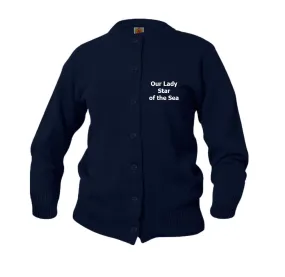 Our Lady Star of the Sea Heavy Weight Cardigan