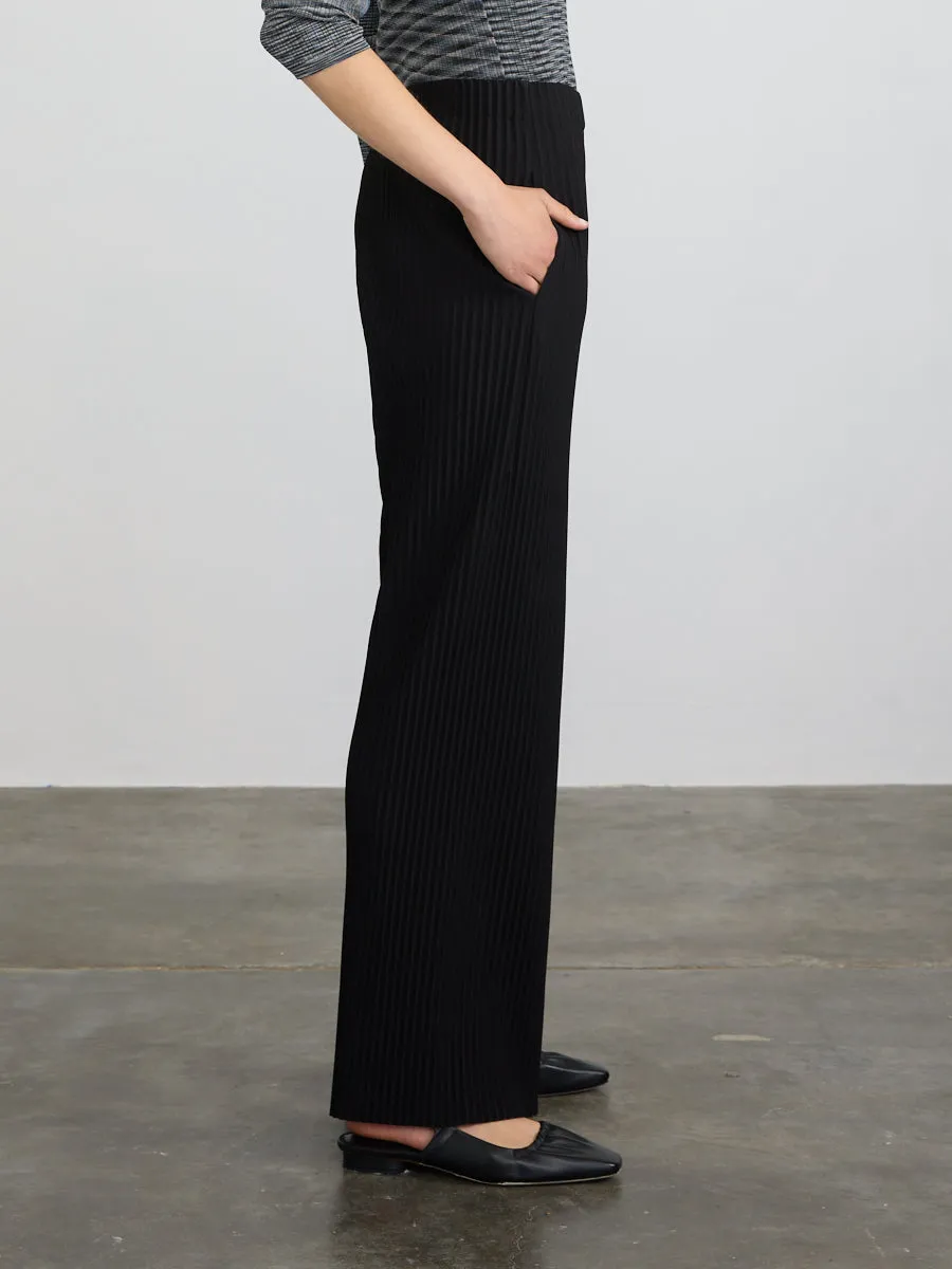 PLEATED PULL-ON PANT