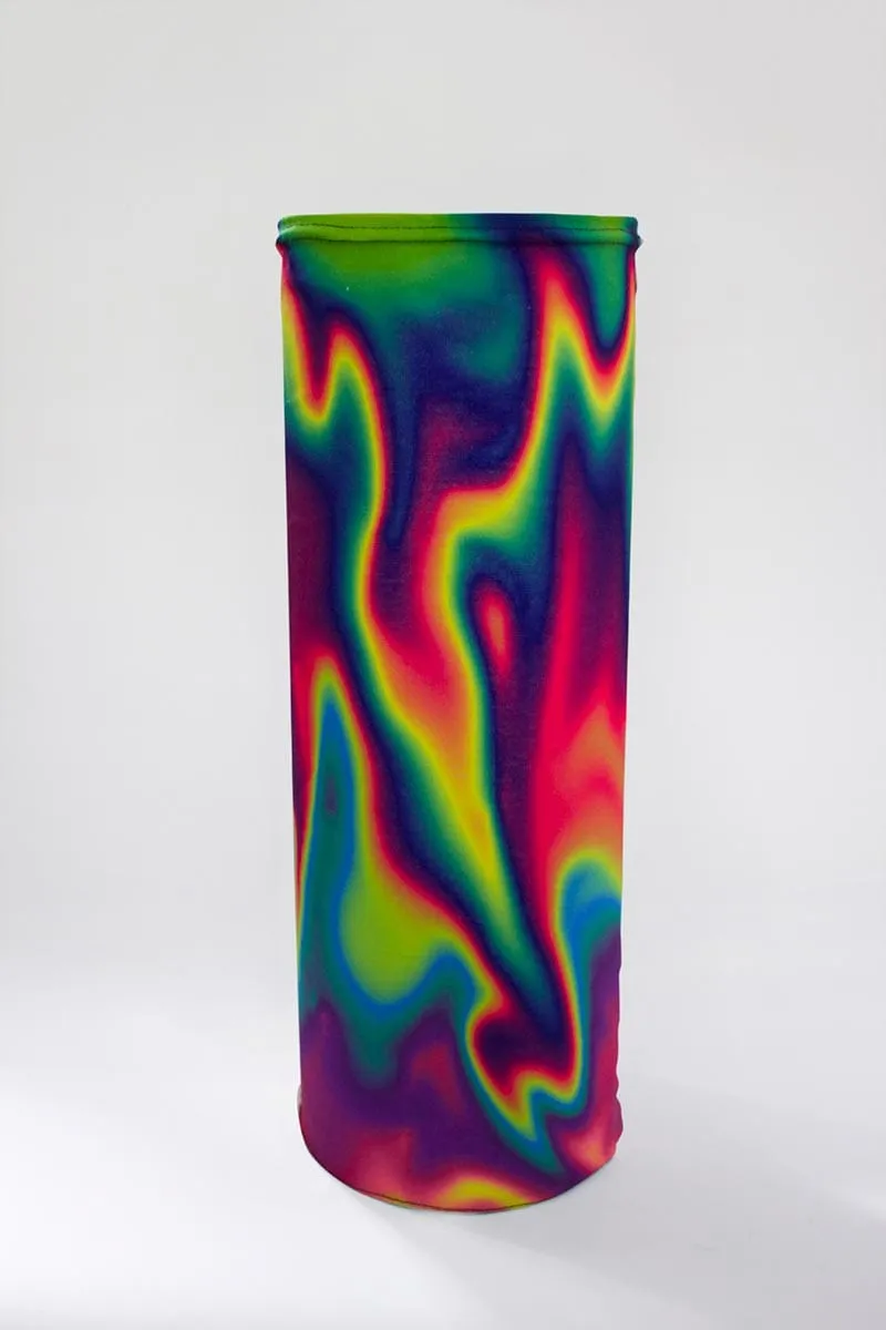 Rainbow Liquid Neck Gaiter