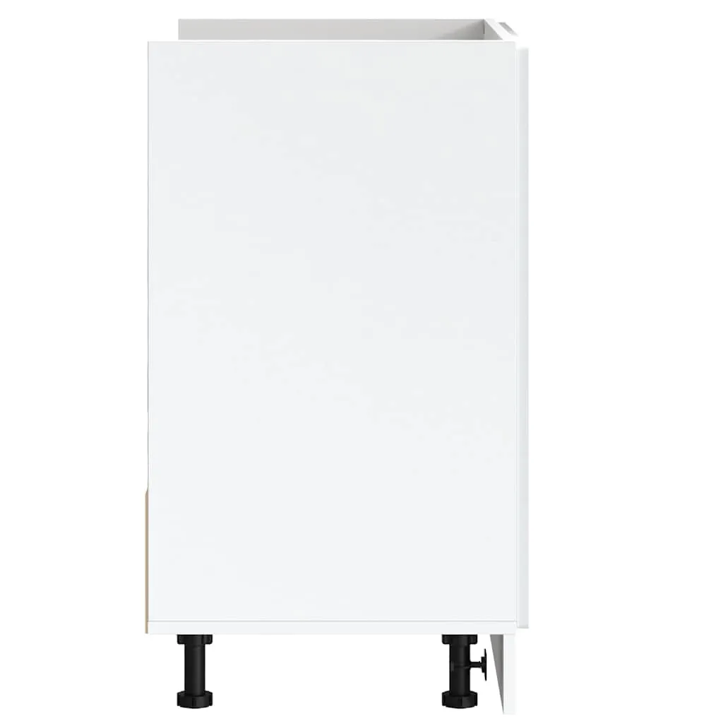 Sink Base Cabinet "Porto" White 80x46x81.5 cm Engineered Wood