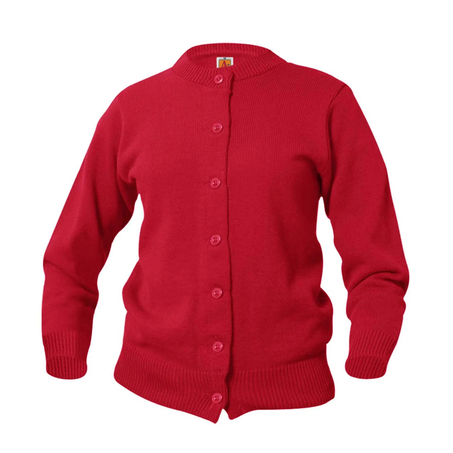 St. Mary Girls Heavyweight Cardigan with Logo