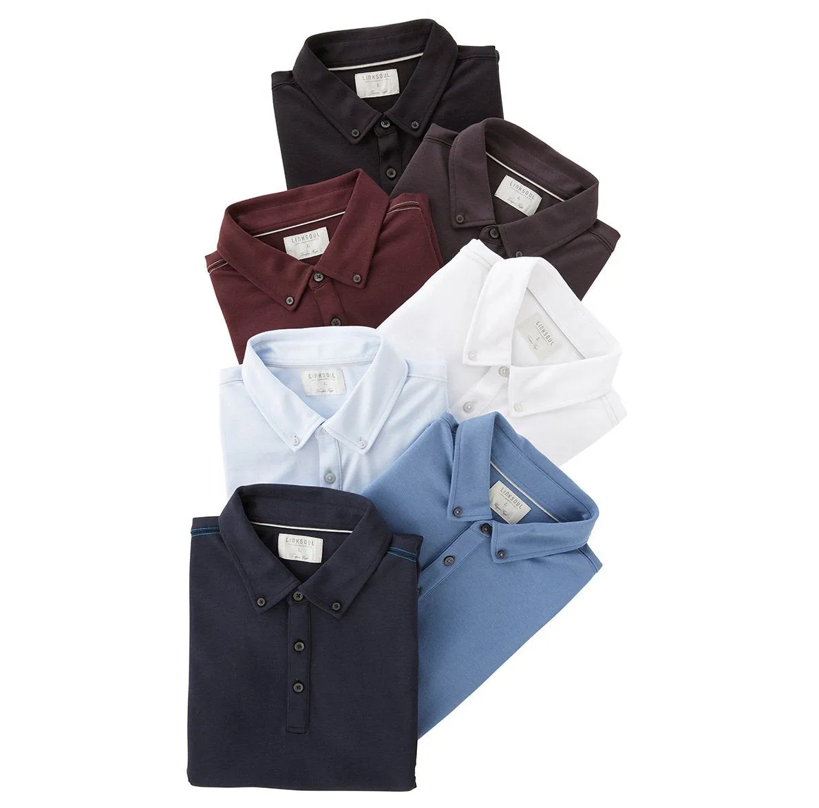 Stanford Short Sleeve Button-Down Polo