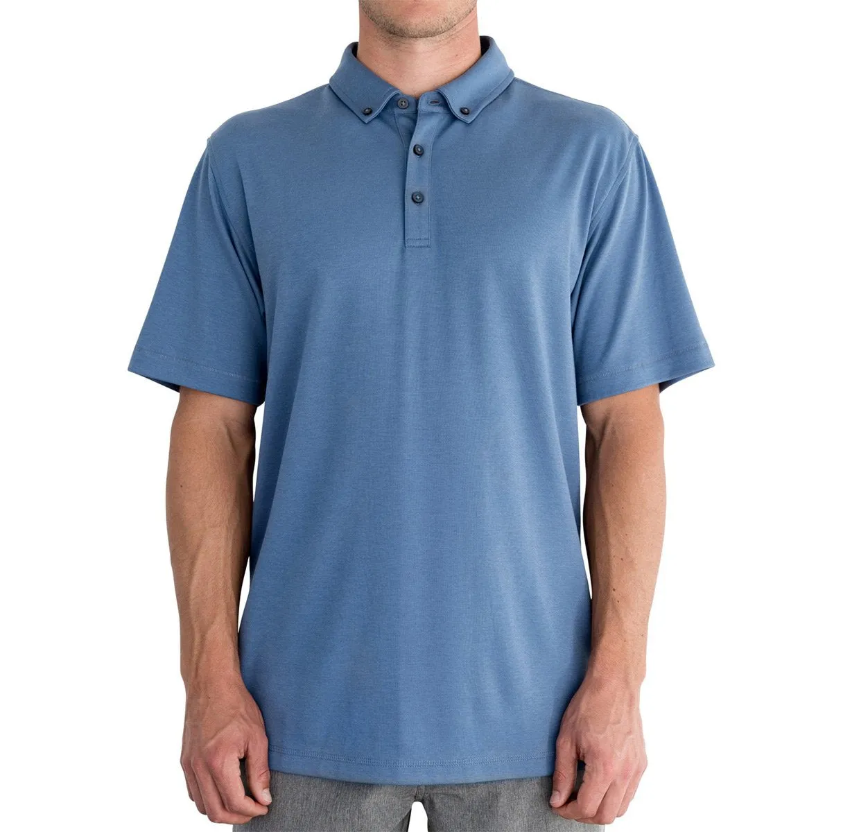 Stanford Short Sleeve Button-Down Polo