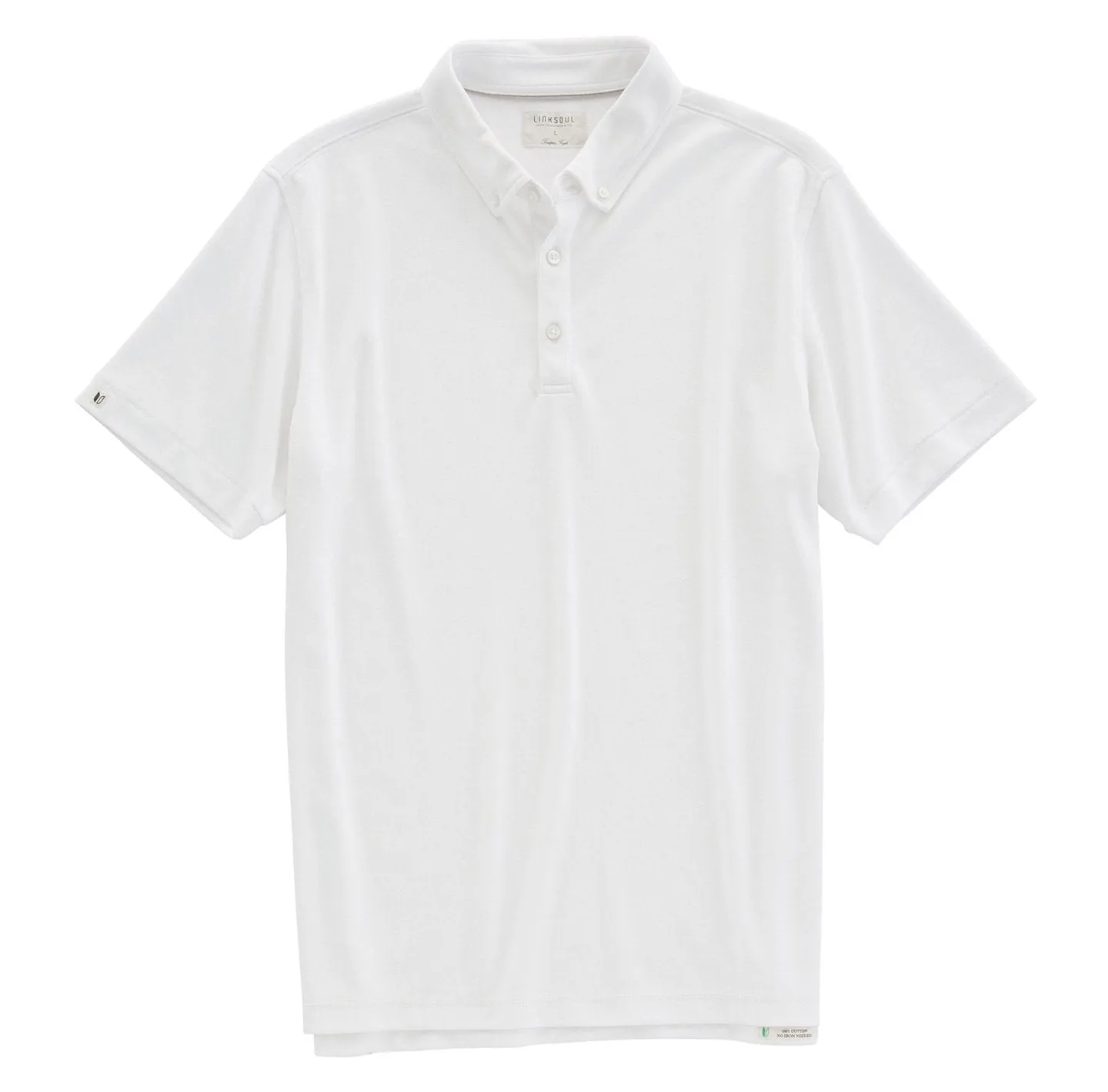 Stanford Short Sleeve Button-Down Polo
