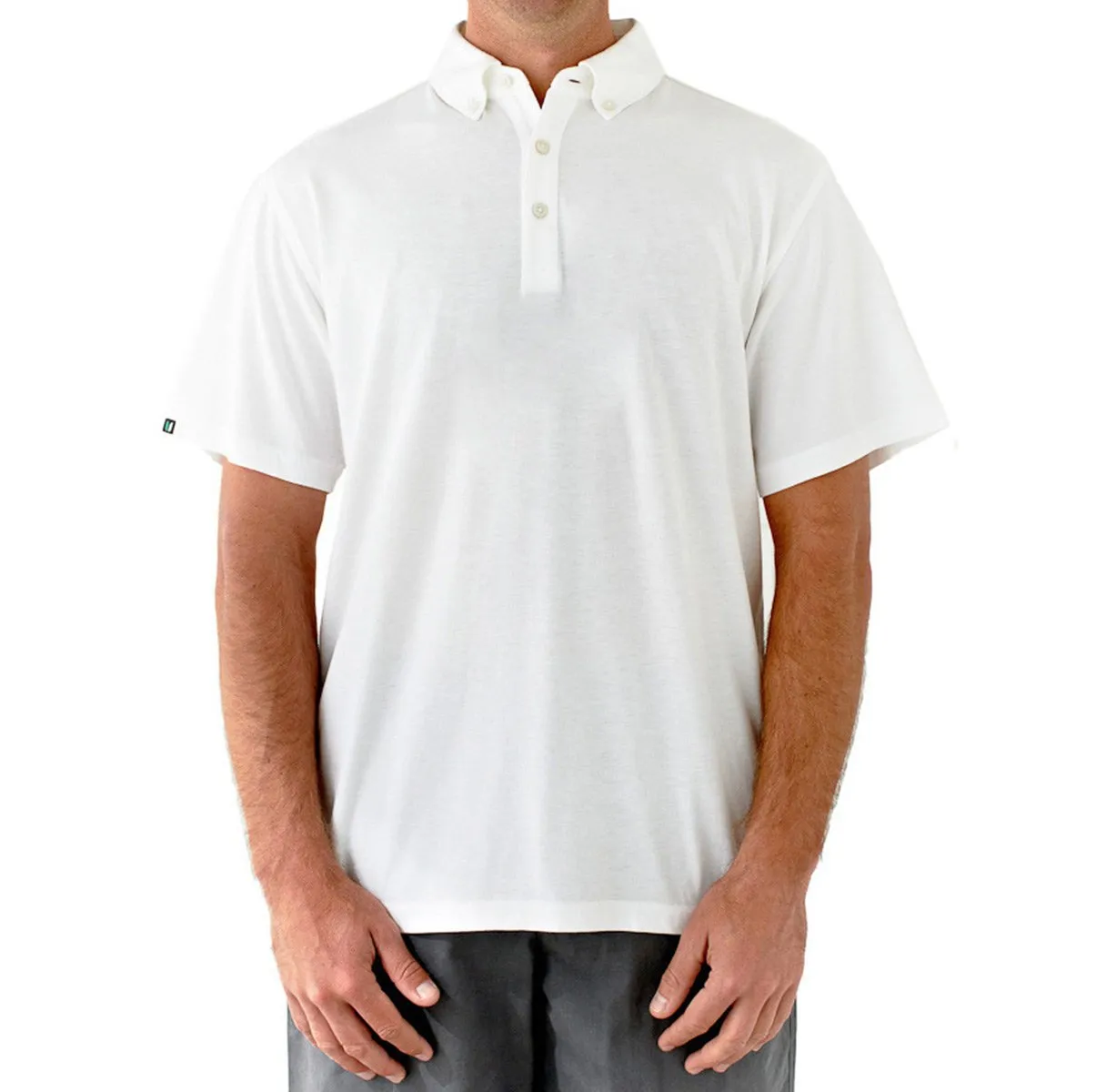 Stanford Short Sleeve Button-Down Polo