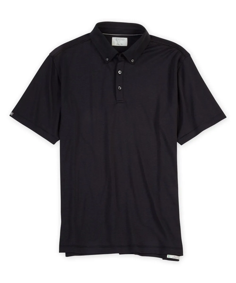 Stanford Short Sleeve Button-Down Polo