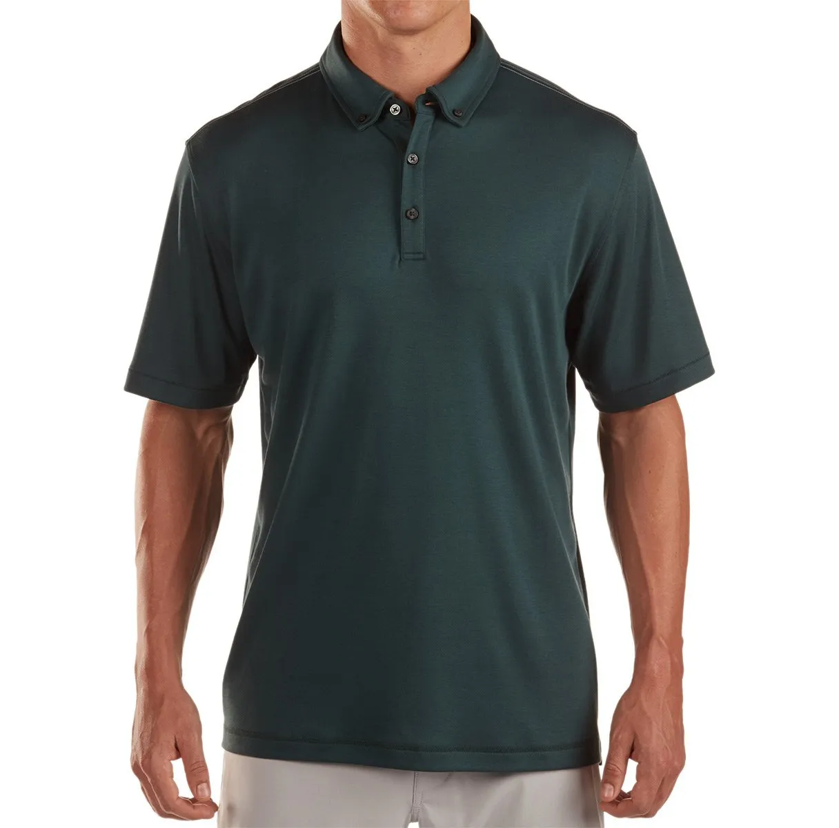 Stanford Short Sleeve Button-Down Polo