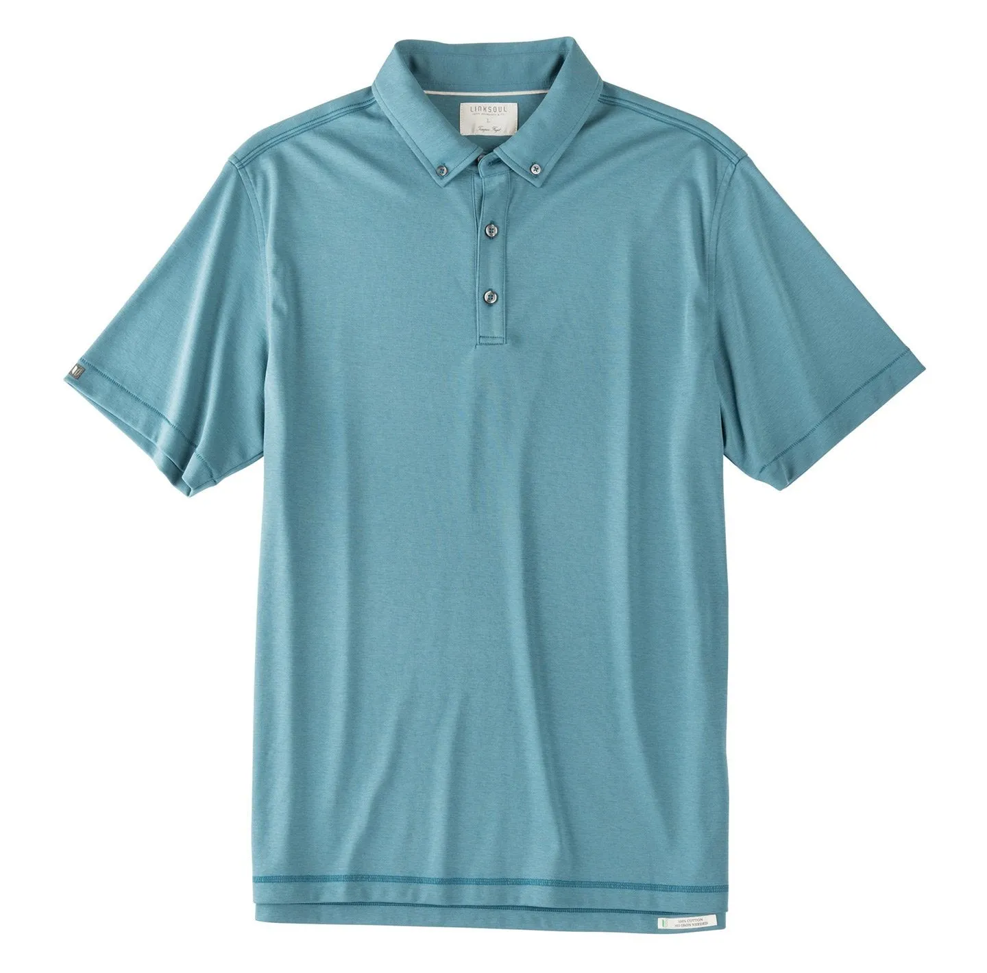Stanford Short Sleeve Button-Down Polo