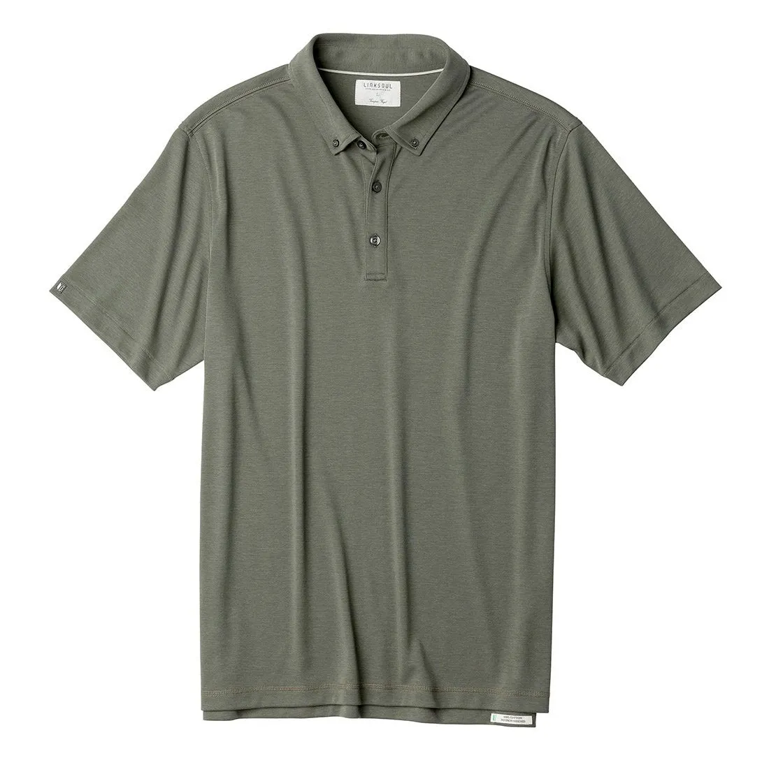 Stanford Short Sleeve Button-Down Polo