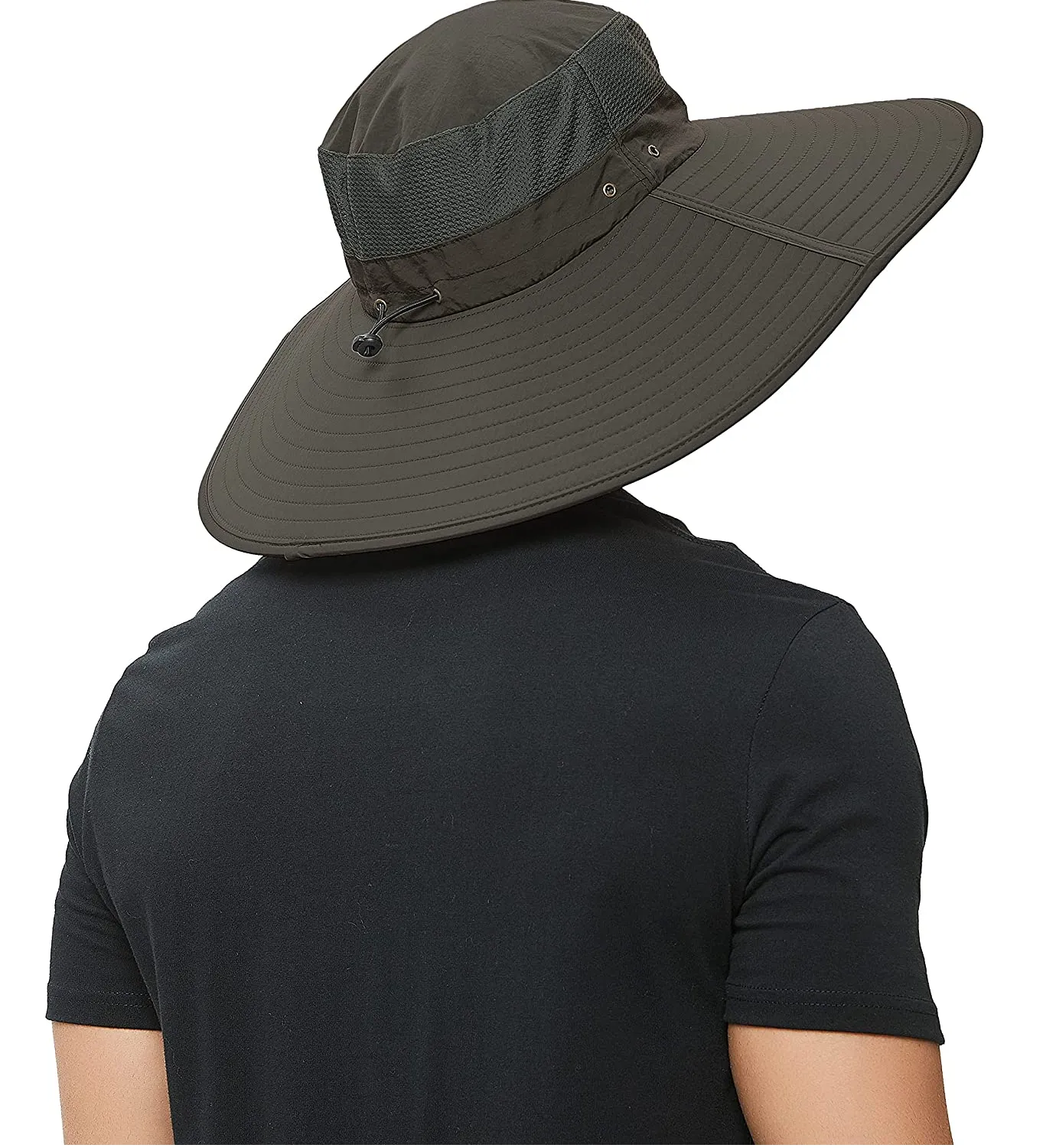 Super Wide Brim Sun Hat-UPF50  Waterproof Fishing Hat